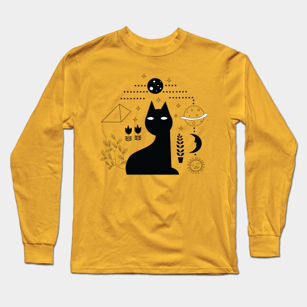 Catty power Long Sleeve T-Shirt by Krim137